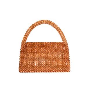 BNWT Melie Bianco Sherry Beaded Handbag Topaz